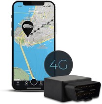 Tracker 4G LTE Permanent Battery OBD Tracker for Fleets Cars Trucks Flee... - $56.94
