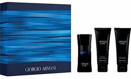 Giorgio Armani Armani Code 3 Pc Gift Set 1.7oz EDT Spray, 2.5oz After Sh... - £101.64 GBP