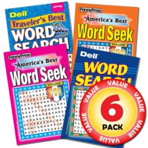 Penny Dell Favorite Word Seek 6-Pack - $17.95