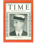 MAGAZINE TIME  CONNIE MACK   APRIL 11 1927       - $296.99