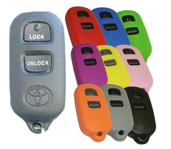 Keyless Entry Remote Rubber Fob Cover Toyota Celica Camry Avalon Echo Sk... - $8.99