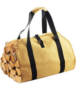 Firewood Carrier Log Tote Bag Canvas Log Holder Waterproof Canvas Bag NEW - $25.75 CAD