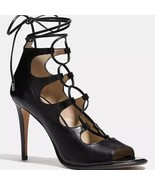 Coach Kira Black Stiletto Heel Size 7.5B - $54.14 CAD