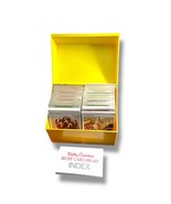 1971 Betty Crocker General Mills Recipe Yellow Card Library Complete Org... - $341.09 MXN
