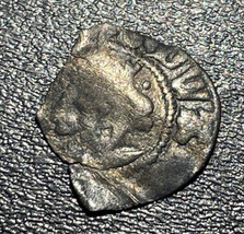 1344-1351 England King Edward III Silver Halfpenny 3rd Coinage Type 1 0.... - $59.40
