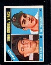 1966 Topps #264 Andy KOSCO/TED Uhlaender Exmt (Rc) Twins Rookies - £1.56 GBP