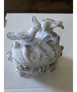 Ceramic Dove Birds Trinket Box - £11.16 GBP