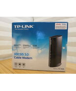 TP-Link DOCSIS 3.0 Cable Modem Black TC7610 TC-7610 343 Mbps Xfinity Cox - $29.99
