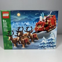 Lego 40499 Santa&#39;s Sleigh Exclusive Kit Christmas Holiday Gift Set 343 P... - £51.55 GBP