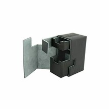 Ultimate Guard 80 Plus XenoSkin Flip&#39;n&#39;Tray Deck Case (Standard, Black)  - $62.00