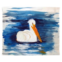 Betsy Drake Spring Creek Pelican Outdoor Wall Hanging 24x30 - £39.56 GBP