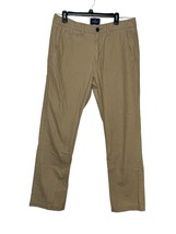 American Eagle Men Pants Original Straight Fit Cotton Mid-Rise Tan Size ... - £15.56 GBP