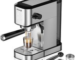 Espresso Machine, 20 Bar Stainless Steel Espresso Maker With Milk Frothe... - $240.99