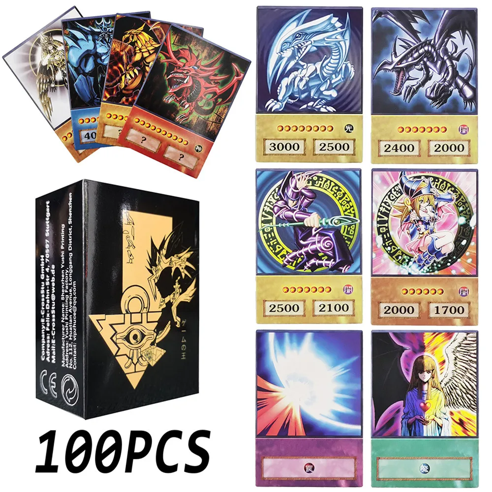 Yu-Gi-Oh Anime Cards Blue Eyes Dark Magician  Exodia Obelisk Slifer Ra Y... - £10.78 GBP+