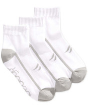 allbrand365 designer Womens Pack Of 3 Crew Socks Color Basic White Size ... - £14.56 GBP