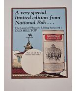 Vintage 1987 Heileman Brewing Co. National Bohemian Beer, Easel Advertis... - €102,31 EUR