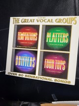 The Great Vocal Groups [Prism] by Various Artists (CD) / 4 discs IN CASE... - £8.55 GBP