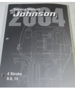 2004 Johnson 4 Stroke 9.9 HP 15 HP Service Shop Repair Workshop Manual 5... - $140.13 CAD