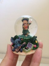 Disney Lilo Stitch Snowglobe Figure. Music Theme. Very cute, Rare - £55.77 GBP