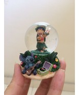 Disney Lilo Stitch Snowglobe Figure. Music Theme. Very cute, Rare - $69.99