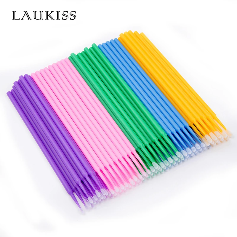 Elash disposable eyelash extension glue cleaning brushes applicator sticks makeup tools thumb200