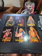 1993 TSR DRAGON STRIKE Game Replacement Parts: 6 Hero Cards - $8.95