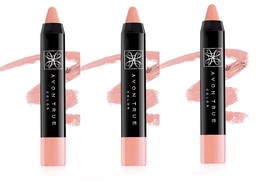 Avon True Color Lip Crayon - Fairest Nude - Lot of 3 - £18.78 GBP