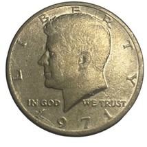 1971 KENNEDY HALF DOLLAR JFK 50 Cent US Coin Piece **VINTAGE COIN** - $2.95