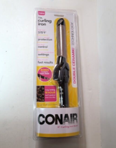 Conair 1 in Curling Iron Double Ceramic CD701CSR NEW - £14.99 GBP
