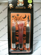 Hedy&#39;s Body Shop Dazzle Face &amp; Body Art Blood &amp; Glitz - $127.63 MXN