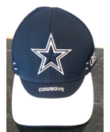 Reebok Mens Hat Blue White One Size NFL Dallas Cowboys Baseball Cap - $19.75