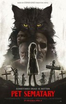 Pet Sematary Movie Poster Stephen King Horror Film Print 24x36&quot; 27x40&quot; 32x48&quot; #3 - £9.35 GBP+