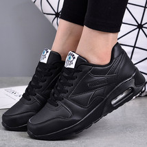 Summer New Women Shoes Leather Platform Casual Shoes Style Sneakers Ladies Breat - £26.12 GBP