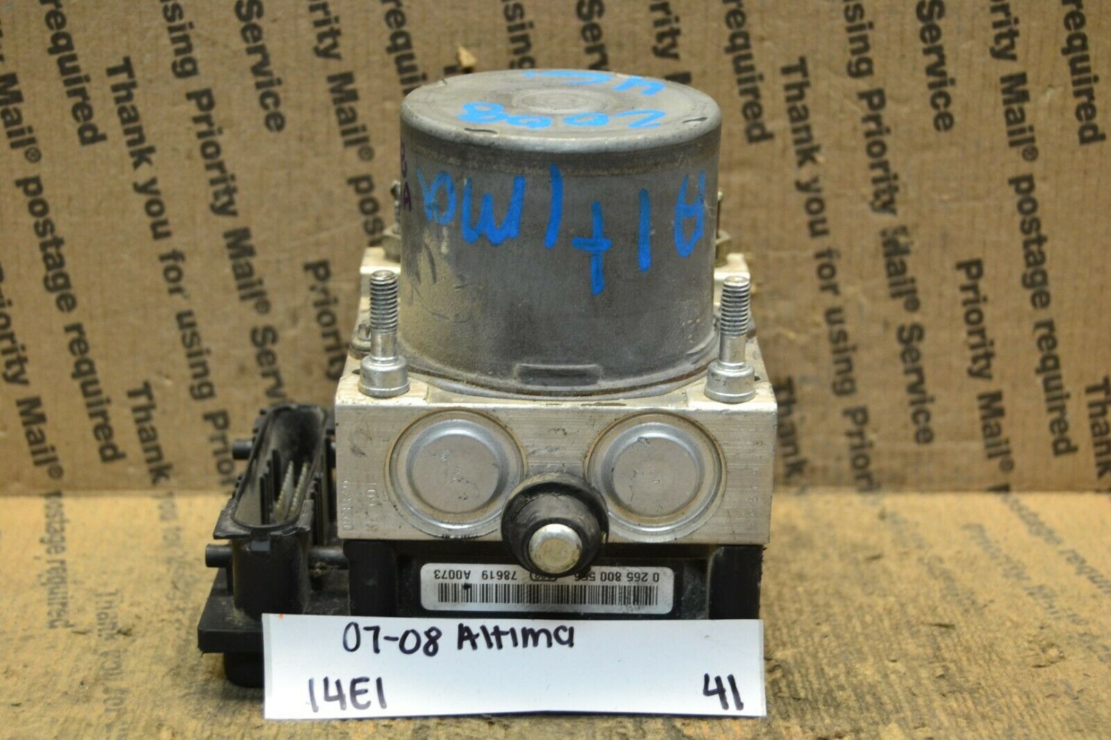 08-09 Nissan Altima ABS Pump Control OEM Module 47660JA000 41-14e1 - $4.99