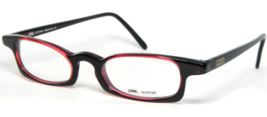 Vintage Link Occhiali 124 95 Weinrot/Grün/Lila Brille 45-19-144mm Italien - $49.36