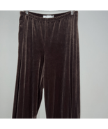 Tweeds brown, velour, lounge pants size large - $18.81 CAD