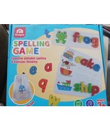 Coogam Spelling Game 3+ Montessori Preschool STEM Educational Toy Wooden... - $320.43 MXN