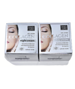 2 Pack Dead Sea Collection Collagen Anti Wrinkle Night Cream Minerals + ... - $545.74 MXN