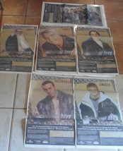 Backstreet Boys 6 Large Newspaper Photos 1998 London Free Press Promotion Rare - £22.36 GBP
