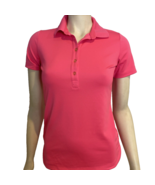 Nike Golf Women&#39;s Golf Shirt Neon Pink XS - $360.94 MXN