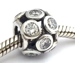 Authentic PANDORA Whimsical Lights Clear CZ Charm, Sterling Silver 791153CZ New - £30.46 GBP