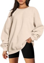 Efan Womens Oversized Sweatshirts Hoodies Fleece Crew Neck Pullover Sweaters - £33.62 GBP