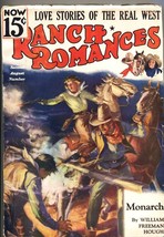Ranch Romances 2nd August 1936--WESTERN Pulp FICTION- FN- - £160.95 GBP
