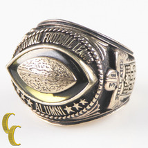 10k Yellow Gold and Yellow Citrine NFL Alumni Ring Millard 31 Size 12 - $4,116.42