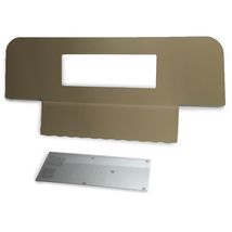 Basic Rear &quot;Iron&quot; Curtain For Soft or Hard Top- fits Humvee 4-Man, Tan - £786.12 GBP
