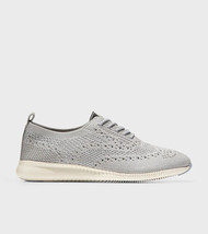 Cole Haan Women&#39;s 2 Zerogrand StitchLite Knit Grey Wingtip Oxford Shoes, W28586 - £67.78 GBP