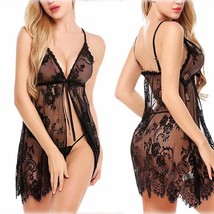 Floral Lace Lingerie Set - $11.60