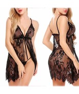 Floral Lace Lingerie Set - $11.60