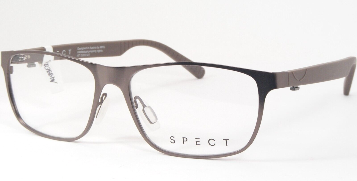 SPECT CHIA-005 Licht Gunmetal Einzigartig Brille Metall Rahmen 56-16-145mm - $135.28