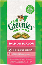 Feline Skin and Fur Health Salmon Cat Treats - Omega-3 Rich &amp; Vet-Approved - $7.87+